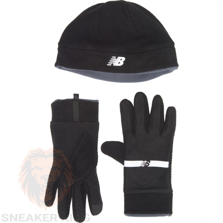 Набір шапка з рукавичками фліс New Balance hat and gloves set fleese NB2079